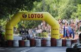 9 Lipiec 2011; Trybuna widzów podczas piątej rundy Górskich Samochodowych Mistrzostw Polski - LOTOS Grand Prix Sopot 2011. Fot. Tomasz Żuber / GrFoto.org