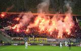 30 Wrzesień 2012; Kibice podczas spotkania. Szósta kolejka T-Mobile Ekstraklasa 2012/2013 - Lechia Gdańsk v Lech Poznań. PGE Arena Gdańsk. Fot. Tomasz Żuber / GrFoto.org  *** Local Caption *** 30 September 2012; Supporters during the game. T-Mobile Ekstraklasa 2012/2013, Round 6 - Lechia Gdansk v Lech Poznan. PGE Arena Gdańsk. Picture credit: Tomasz Żuber / GrFoto.org 