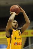 24 Styczeń 2012; Jermaine Mallett, Trefl Sopot. Mecz 23 kolejki Tauron Basket Ligi w sezonie 2011/2012 - Trefl Sopot v Zastal Zielona Góra. ERGO ARENA, Gdańsk - Sopot. Fot. Tomasz Żuber / GrFoto.org *** Local Caption *** 24 January 2012; Jermaine Mallett, Trefl Sopot. Tauron Basket League 2011/2012, Round 23 - Trefl Sopot v Zastal Zielona Góra. ERGO ARENA, Gdańsk - Sopot. Picture credit: Tomasz Żuber / GrFoto.org