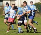 2 Październik 2010; MKS Ogniwo Sopot v RzKS Juvenia Kraków - Ekstraliga rugby 2010/2011 - runda V. Stadion MKS Ogniwo, Sopot. Fot. Tomasz Żuber / GrFoto.org