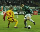 30 Październik 2010; Lechia Gdańsk v Korona Kielce - jedenasta kolejka Ekstraklasy 2010/2011. Stadion Miejski, Gdańsk. Fot. Tomasz Żuber / GrFoto.org