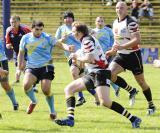 21 Sierpień 2010; MKS Ogniwo Sopot v KS Budowlani Łódź. Druga runda Ekstraligi rugby 2010/2011 - MKS Ogniwo Sopot v KS Budowlani Łódź. Stadion MKS Ogniwo, Sopot. Fot. Tomasz Żuber / GrFoto.org *** Local Caption *** 21 August 2010; MKS Ogniwo Sopot v KS Budowlani Łódź. Ekstraliga rugby 2010/2011, Round 2 - MKS Ogniwo Sopot v KS Budowlani Łódź. Stadium MKS Ogniwo, Sopot. Picture credit: Tomasz Żuber / GrFoto.org