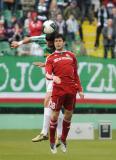 8 Maj 2011; Luka Vacko, Lechia Gdańsk i Tsvetan Genkov, Wisła Kraków. Dwudziesta piąta kolejka Ekstraklasy 2010/2011 - Lechia Gdańsk v Wisła Kraków. Stadion Miejski, Gdańsk. Fot. Tomasz Żuber / GrFoto.org *** Local Caption *** 8 May 2011; Luka Vacko, Lechia Gdańsk and Tsvetan Genkov, Wisła Kraków. Ekstraklasa 2010/2011, Round 25 - Lechia Gdańsk v Wisła Kraków. City Stadium of Traugutta, Gdansk. Picture credit: Tomasz Żuber / GrFoto.org