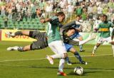 22 Maj 2011; Paweł Nowak, Lechia Gdańsk i Krzysztof Kotorowski, Lech Poznań. Dwudziesta ósma kolejka Ekstraklasy 2010/2011 - Lechia Gdańsk v Lech Poznań. Stadion Miejski, Gdańsk. Fot. Tomasz Żuber / GrFoto.org *** Local Caption *** 22 May 2011; Paweł Nowak, Lechia Gdańsk and Krzysztof Kotorowski, Lech Poznań. Ekstraklasa 2010/2011, Round  28 - Lechia Gdańsk v Lech Poznań. City Stadium of Traugutta, Gdansk. Picture credit: Tomasz Żuber / GrFoto.org