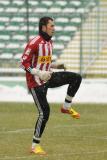 1 Luty 2012; Bramkarz Wojciech Pawłowski, Lechia Gdańsk. Mecz sparingowy w sezonie 2011/2012 -  Lechia Gdańsk v Zawisza Bydgoszcz. Stadion Miejski, Gdańsk. Fot. Tomasz Żuber / GrFoto.org *** Local Caption *** 1 February 2012; Goalkeeper Wojciech Pawłowski, Lechia Gdansk. Sparring match prior the season 2011/2012 - Lechia Gdańsk v Zawisza Bydgoszcz. City Stadium of Traugutta, Gdansk. Picture credit: Tomasz Żuber / GrFoto.org