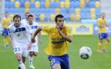 20 Sierpień 2011; Mirko Ivanovski, Arka Gdynia. Piąta kolejka I Ligi Piłki Nożnej 2011/2012 - Arka Gdynia v Olimpa Elbląg. Stadion Miejski, Gdynia. Fot. Tomasz Żuber / GrFoto.org 