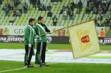 2 Grudzień 2012; Prezentacja nowego sztandaru klubu Lechia Gdańsk. Czternasta kolejka T-Mobile Ekstraklasa 2012/2013 - Lechia Gdańsk v Zagłębie Lublin. PGE Arena Gdańsk. Fot. Tomasz Żuber / GrFoto.org *** Local Caption *** 2 December 2012; A presentation of the new Lechia Gdańsk flag during a half time. T-Mobile Ekstraklasa 2012/2013, Round 14 - Lechia Gdansk v Zaglebie Lublin. PGE Arena Gdańsk. Picture credit: Tomasz Żuber / GrFoto.org