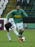 1 Kwiecień 2011; Marko Bajic, Lechia Gdańsk. Dwudziesta kolejka Ekstraklasy 2010/2011 - Lechia Gdańsk v GKS Bełchatów. Stadion Miejski, Gdańsk. Fot. Tomasz Żuber / GrFoto.org *** Local Caption *** 1 April 2011; Marko Bajic, Lechia Gdańsk. Ekstraklasa 2010/2011, Round 20 - Lechia Gdańsk v GKS Bełchatów. City Stadium of Traugutta, Gdansk. Picture credit: Tomasz Żuber / GrFoto.org