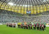 3 Maj 2012: Prezentacja drużyn. Dwudziesta dziewiąta kolejka T-Mobile Ekstraklasa 2011/2012 - Lechia Gdańsk v Legia Warszawa. PGE Arena Gdańsk. Fot. Tomasz Żuber / GrFoto.org *** Local Caption *** 3 May 2012; Teams presentation prior of the match. T-Mobile Ekstraklasa 2011/2012, Round 29 - Lechia Gdansk v Legia Warszawa. PGE Arena Gdańsk. Picture credit: Tomasz Żuber / GrFoto.org