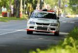 9 Lipiec 2011; Michał Sowa, w Mitsubishi Lancer E.9, podczas piątej rundy Górskich Samochodowych Mistrzostw Polski - LOTOS Grand Prix Sopot 2011. Fot. Tomasz Żuber / GrFoto.org