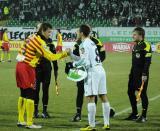 02 Marzec 2011; Lechia Gdańsk v Jagiellonia Białystok - pierwszy mecz ćwierćfinału Pucharu Polski sezonu 2010/2011. Stadion Miejski, Gdańsk. Fot. Tomasz Żuber / GrFoto.org