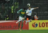 6 Kwiecień 2011; Michal Hubnik, Legia Warszawa i Luka Vucko, Lechia Gdańsk. Pierwszy mecz półfinału Pucharu Polski - Lechia Gdańsk v Legia Warszawa. Stadion Miejski, Gdańsk. Fot. Tomasz Żuber / GrFoto.org *** Local Caption *** 6 April 2011; Michal Hubnik, Legia Warszawa and Luka Vucko, Lechia Gdańsk. First match of the semi-finals - Lechia Gdańsk v Legia Warszawa. City Stadium of Traugutta, Gdansk. Picture credit: Tomasz Żuber / GrFoto.org