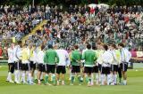 4 Czerwiec 2012; Trening otwarty reprezentacji Niemiec, w ramach przygotowań do UEFA EURO 2012. Podopieczni Joachima Loewa zaprezentowali się na stadionie przy Traugutta w Gdańsku. Trening Niemców oglądało ok. 11 tys. kibiców. Stadion Miejski, Gdańsk. Fot. Tomasz Żuber / GrFoto.org