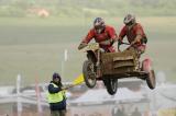 25 Czerwiec 2011; HAPPICH Marko z SCHELBERT Meinrad, Niemcy na VMC ZABEL podczas wyścigu kwalifikacyjnego do Motocrossowych Mistrzostw Świata Sidecar Motocross 2011. Tor Motocrossowy, Borkowo. Fot. Tomasz Zuber / GrFoto.org 