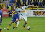 1 Maj 2011; Marko Bajić, Lechia Gdańsk, i Paweł Czoska, Arka Gdynia. Dwudziesta czwarta kolejka Ekstraklasy 2010/2011 - Arka Gdynia v Lechia Gdańsk. Stadion Miejski, Gdynia. Fot. Tomasz Żuber / GrFoto.org