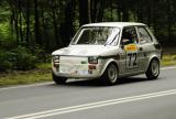 10 Lipiec 2011; Marcin Majdak, w Fiat 126p, podczas szóstej rundy Górskich Samochodowych Mistrzostw Polski - LOTOS Grand Prix Sopot 2011. Fot. Tomasz Żuber / GrFoto.org