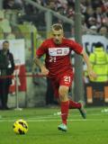 14 Listopad 2012; Kamil Grosicki, Polska. Międzynarodowy mecz towarzyski - Polska v Urugwaj. Stadion PGE Arena Gdańsk. Fot. Tomasz Żuber / GrFoto.org *** Local Caption *** 14 November 2012; Kamil Grosicki, Poland. International friendly match - Poland v Uruguay. Stadium PGE Arena Gdańsk. Picture credit: Tomasz Żuber / GrFoto.org