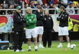 4 Czerwiec 2012; Trening otwarty reprezentacji Irlandii w ramach przygotowań do UEFA EURO 2012. Podopieczni Giovanni Trapattoni zaprezentowali się na Stadionie Miejskim w Gdyni. Trening Irlandczyków oglądało ok. 12 tys. kibiców. Stadion Miejski, Gdynia. Fot. Tomasz Żuber / GrFoto.org