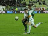 4 Listopad 2012; Łukasz Kacprzycki, Lechia Gdańsk i Artur Jędrzejczak, Legia Warszawa. Dziesiąta kolejka T-Mobile Ekstraklasa 2012/2013 - Lechia Gdańsk v Legia Warszawa. PGE Arena Gdańsk. Fot. Tomasz Żuber / GrFoto.org *** Local Caption *** 4 November 2012; Lukasz Kacprzycki, Lechia Gdansk and Jakub Jedrzejczak, Legia Warszawa. T-Mobile Ekstraklasa 2012/2013, Round 10 - Lechia Gdansk v Legia Warszawa. PGE Arena Gdańsk. Picture credit: Tomasz Żuber / GrFoto.org