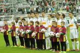 3 Maj 2012: Prezentacja drużyn. Dwudziesta dziewiąta kolejka T-Mobile Ekstraklasa 2011/2012 - Lechia Gdańsk v Legia Warszawa. PGE Arena Gdańsk. Fot. Tomasz Żuber / GrFoto.org *** Local Caption *** 3 May 2012; Teams presentation prior of the match. T-Mobile Ekstraklasa 2011/2012, Round 29 - Lechia Gdansk v Legia Warszawa. PGE Arena Gdańsk. Picture credit: Tomasz Żuber / GrFoto.org