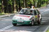 9 Lipiec 2011; Zygmunt Wielopolski, w Skoda Felicia, podczas piątej rundy Górskich Samochodowych Mistrzostw Polski - LOTOS Grand Prix Sopot 2011. Fot. Tomasz Żuber / GrFoto.org