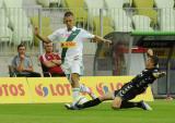 20 Sierpień 2012; Marcin Pietrowski, Lechia Gdańsk i Adam Pazio, Polonia Warszawa. Pierwsza kolejka T-Mobile Ekstraklasa 2012/2013 - Lechia Gdańsk v Polonia Warszawa. PGE Arena Gdańsk. Fot. Tomasz Żuber / GrFoto.org *** Local Caption *** 20 August 2012; Marcin Pietrowski, Lechia Gdańsk and Adam Pazio, Polonia Warszawa. T-Mobile Ekstraklasa 2012/2013, Round 1 - Lechia Gdańsk v Polonia Warszawa. PGE Arena Gdańsk. Picture credit: Tomasz Żuber / GrFoto.org