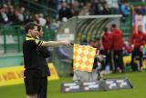 8 Maj 2011; Sędzia asystent. Dwudziesta piąta kolejka Ekstraklasy 2010/2011 - Lechia Gdańsk v Wisła Kraków. Stadion Miejski, Gdańsk. Fot. Tomasz Żuber / GrFoto.org *** Local Caption *** 8 May 2011; Referee during the match. Ekstraklasa 2010/2011, Round 25 - Lechia Gdańsk v Wisła Kraków. City Stadium of Traugutta, Gdansk. Picture credit: Tomasz Żuber / GrFoto.org