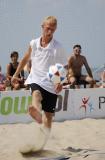 29 Lipiec 2012; Przez dwa dni w Sztutowie czternaście drużyn rywalizowało o pierwszy Puchar Polski w Footvolley. Sztutowo. Fot. Tomasz Żuber / GrFoto.org