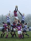 29 Listopad 2008; Clontarf v Blackrock College - All Ireland League. Clontarf Rugby Club, Dublin. Irlandia. Fot. Tomasz Zuber / GrFoto.org *** Local Caption *** 29 November 2008; Clontarf v Blackrock College - All Ireland League. Clontarf Rugby Club, Dublin. Ireland. Picture credit: Tomasz Zuber / GrFoto.org