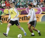 4 Czerwiec 2012; Trening otwarty reprezentacji Niemiec, w ramach przygotowań do UEFA EURO 2012. Podopieczni Joachima Loewa zaprezentowali się na stadionie przy Traugutta w Gdańsku. Trening Niemców oglądało ok. 11 tys. kibiców. Stadion Miejski, Gdańsk. Fot. Tomasz Żuber / GrFoto.org