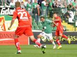 22 Sierpień 2010; Lechia Gdańsk v Śląsk Wrocław - czwarta kolejka Ekstraklasy 2010/2011. Stadion Miejski, Gdańsk. Fot. Tomasz Żuber / GrFoto.org