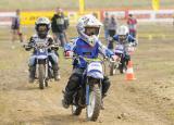 18 Wrzesień 2011; Pokazowe wyścigi motocross dzieci. IV Runda Mistrzostw Polski i Pucharu Polski w Motocrossie Quadów i Mistrzostw Okręgu. Tor Motocrossowy, Borkowo. Fot. Tomasz Zuber / GrFoto.org 