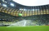 22 Sierpień 2011; Nawadnianie murawy przed rozpoczęciem spotkania. Czwarta kolejka T-Mobile Ekstraklasa 2011/2012 - Lechia Gdańsk v ŁKS Łódz. PGE Arena Gdańsk. Fot. Tomasz Żuber / GrFoto.org  *** Local Caption *** 22 August 2011; A general view of the PGE Arena. T-Mobile Ekstraklasa 2011/2012, Round 4 - Lechia Gdańsk v ŁKS Łódz. PGE Arena Gdańsk. Picture credit: Tomasz Żuber / GrFoto.org