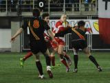 12 Marzec 2011; Polska v Belgia - Puchar Narodów Europy, Dywizja 1B. Narodowy Stadion Rugby, Gdynia. Fot. Tomasz Żuber / GrFoto.org