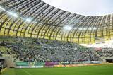 30 Wrzesień 2012; Kibice przed rozpoczęciem spotkania. Szósta kolejka T-Mobile Ekstraklasa 2012/2013 - Lechia Gdańsk v Lech Poznań. PGE Arena Gdańsk. Fot. Tomasz Żuber / GrFoto.org *** Local Caption *** 30 September 2012; Supporters before the start of the match. T-Mobile Ekstraklasa 2012/2013, Round 6 - Lechia Gdansk v Lech Poznan. PGE Arena Gdańsk. Picture credit: Tomasz Żuber / GrFoto.org