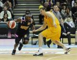 21 Listopad 2010; Trefl Sopot v Asseco Prokom Gdynia - Mecz siódmej kolejki w Tauron Basket Lidze. Ergo Arena, Gdańsk - Sopot. Fot.Tomasz Żuber / GrFoto.org