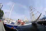 4 Wrzesień 2011; Wielka parada żaglowców na zakończenie gdyńskiego zlotu - The Culture 2011 Tall Ships Regatta. Fot. Tomasz Żuber / GrFoto.org