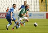 22 Maj 2011; Paweł Nowak, Lechia Gdańsk i Hubert Wołąkiewicz, Lech Poznań. Dwudziesta ósma kolejka Ekstraklasy 2010/2011 - Lechia Gdańsk v Lech Poznań. Stadion Miejski, Gdańsk. Fot. Tomasz Żuber / GrFoto.org *** Local Caption *** 22 May 2011; Paweł Nowak, Lechia Gdańsk and Hubert Wołąkiewicz, Lech Poznań. Ekstraklasa 2010/2011, Round  28 - Lechia Gdańsk v Lech Poznań. City Stadium of Traugutta, Gdansk. Picture credit: Tomasz Żuber / GrFoto.org