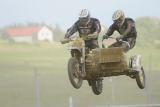 25 Czerwiec 2011; MILLARD Daniel z MILLARD Joe, Anglia na WHT HUSABERG podczas wyścigu kwalifikacyjnego do Motocrossowych Mistrzostw Świata Sidecar Motocross 2011. Tor Motocrossowy, Borkowo. Fot. Tomasz Zuber / GrFoto.org 