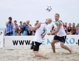 29 Lipiec 2012; Przez dwa dni w Sztutowie czternaście drużyn rywalizowało o pierwszy Puchar Polski w Footvolley. Sztutowo. Fot. Tomasz Żuber / GrFoto.org