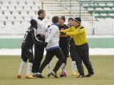 1 Luty 2012; Awantura podczas spotkania. Mecz sparingowy w sezonie 2011/2012 -  Lechia Gdańsk v Zawisza Bydgoszcz. Stadion Miejski, Gdańsk. Fot. Tomasz Żuber / GrFoto.org *** Local Caption *** 1 February 2012; Confusion on the pitch during the match. Sparring match prior the season 2011/2012 - Lechia Gdańsk v Zawisza Bydgoszcz. City Stadium of Traugutta, Gdansk. Picture credit: Tomasz Żuber / GrFoto.org