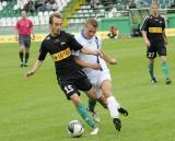 2 Lipca 2011; Jakub Zejglic, Lechia Gdańsk przeciwko zawodnikowi Zawisza Bydgoszcz. Drugi sparing po powrocie ze zgrupowania do Gdańska - Lechia Gdańsk v Zawisza Bydgoszcz. Stadion Miejski, Gdańsk. Fot. Tomasz Żuber / GrFoto.org  *** Local Caption *** 2 July 2011; Jakub Zejglic, Lechia Gdańsk. Second sparing after the team come back to Gdańsk from being away - Lechia Gdańsk v Zawisza Bydgoszcz. City Stadium of Traugutta, Gdansk. Picture credit: Tomasz Żuber / GrFoto.org