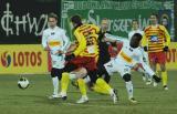 02 Marzec 2011; Lechia Gdańsk v Jagiellonia Białystok - pierwszy mecz ćwierćfinału Pucharu Polski sezonu 2010/2011. Stadion Miejski, Gdańsk. Fot. Tomasz Żuber / GrFoto.org