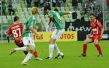 12 Wrzesień 2011; Luka Vucko, Lechia Gdańsk i Krzysztof Mączyński, Górnik Zabrze. Szósta kolejka T-Mobile Ekstraklasa 2011/2012 - Lechia Gdańsk v Górnik Zabrze. PGE Arena Gdańsk. Fot. Tomasz Żuber / GrFoto.org  *** Local Caption *** 12 September 2011; Luka Vucko, Lechia Gdańsk and Krzysztof Mączyński, Górnik Zabrze. T-Mobile Ekstraklasa 2011/2012, Round 6 - Lechia Gdańsk v Górnik Zabrze. PGE Arena Gdańsk. Picture credit: Tomasz Żuber / GrFoto.org