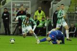 28 Listopad 2011; Josip Tadic, Lechia Gdańsk i Rafał Grodzicki, Ruch Chorzów. Piętnasta kolejka T-Mobile Ekstraklasa 2011/2012 - Lechia Gdańsk v Ruch Chorzów. PGE Arena Gdańsk. Fot. Tomasz Żuber / GrFoto.org *** Local Caption *** 28 November 2011; Josip Tadic, Lechia Gdańsk and Rafał Grodzicki, Ruch Chorzów. T-Mobile Ekstraklasa 2011/2012, Round 15 - Lechia Gdańsk v Ruch Chorzów. PGE Arena Gdańsk. Picture credit: Tomasz Żuber / GrFoto.org