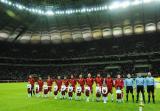 22 Marzec 2013; Prezentacja drużyn. Mecz Eliminacji Mistrzostw Świata 2014 w Brazylii - Polska v Ukraina. Stadion Narodowy, Warszawa, Polska. Fot. Tomasz Żuber / GrFoto.org *** Local Caption *** 22 March 2013; Teams presentation prior of the match. The 2014 FIFA World Cup Brazil Qualification – UEFA Group H - Poland v Ukraine. Warsaw National Stadium, Poland. Picture credit: Tomasz Zuber / GrFoto.org