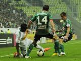 3 Maj 2012: Abdou Razack Traore, Lechia Gdańsk i Jakub Wawrzyniak, Legia Warszawa. Dwudziesta dziewiąta kolejka T-Mobile Ekstraklasa 2011/2012 - Lechia Gdańsk v Legia Warszawa. PGE Arena Gdańsk. Fot. Tomasz Żuber / GrFoto.org *** Local Caption *** 3 May 2012; Abdou Razack Traore, Lechia Gdańsk and Jakub Wawrzyniak, Legia Warszawa. T-Mobile Ekstraklasa 2011/2012, Round 29 - Lechia Gdansk v Legia Warszawa. PGE Arena Gdańsk. Picture credit: Tomasz Żuber / GrFoto.org