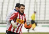 1 Luty 2012; Bramkarz Wojciech Pawłowski, Lechia Gdańsk. Mecz sparingowy w sezonie 2011/2012 -  Lechia Gdańsk v Zawisza Bydgoszcz. Stadion Miejski, Gdańsk. Fot. Tomasz Żuber / GrFoto.org *** Local Caption *** 1 February 2012; Goalkeeper Wojciech Pawłowski, Lechia Gdansk. Sparring match prior the season 2011/2012 - Lechia Gdańsk v Zawisza Bydgoszcz. City Stadium of Traugutta, Gdansk. Picture credit: Tomasz Żuber / GrFoto.org