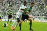 3 Maj 2012: Abdou Razack Traore, Lechia Gdańsk i Inaki Astiz, Legia Warszawa. Dwudziesta dziewiąta kolejka T-Mobile Ekstraklasa 2011/2012 - Lechia Gdańsk v Legia Warszawa. PGE Arena Gdańsk. Fot. Tomasz Żuber / GrFoto.org *** Local Caption *** 3 May 2012; Abdou Razack Traore, Lechia Gdańsk and Inaki Astiz, Legia Warszawa. T-Mobile Ekstraklasa 2011/2012, Round 29 - Lechia Gdansk v Legia Warszawa. PGE Arena Gdańsk. Picture credit: Tomasz Żuber / GrFoto.org