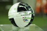 30 Wrzesień 2011; Piłka T-Mobile Ekstraklasy - PUMA PowerCat. Dziewiąta kolejka T-Mobile Ekstraklasa 2011/2012 - Lechia Gdańsk v GKS Bełchatów. PGE Arena Gdańsk. Fot. Tomasz Żuber / GrFoto.org *** Local Caption *** 30 September 2011; Official T-Mobile Ekstraklasa- PUMA PowerCat. T-Mobile Ekstraklasa 2011/2012, Round 9 - Lechia Gdańsk v GKS Bełchatów. PGE Arena Gdańsk. Picture credit: Tomasz Żuber / GrFoto.org